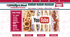 Desktop Screenshot of eatphillysbest.com